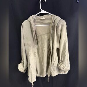 Women's Light Tan Utility Jacket